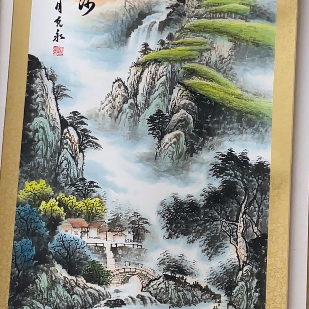 国画老师手笔手绘画N