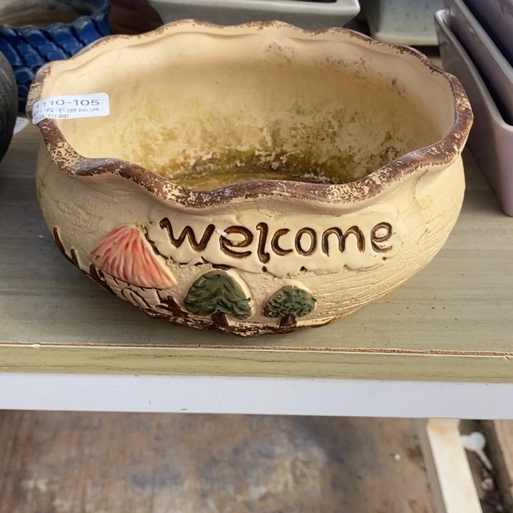 105号多肉盆口径17