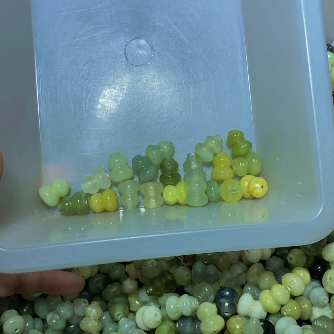 蛇纹石玉未镶嵌毛衣链81