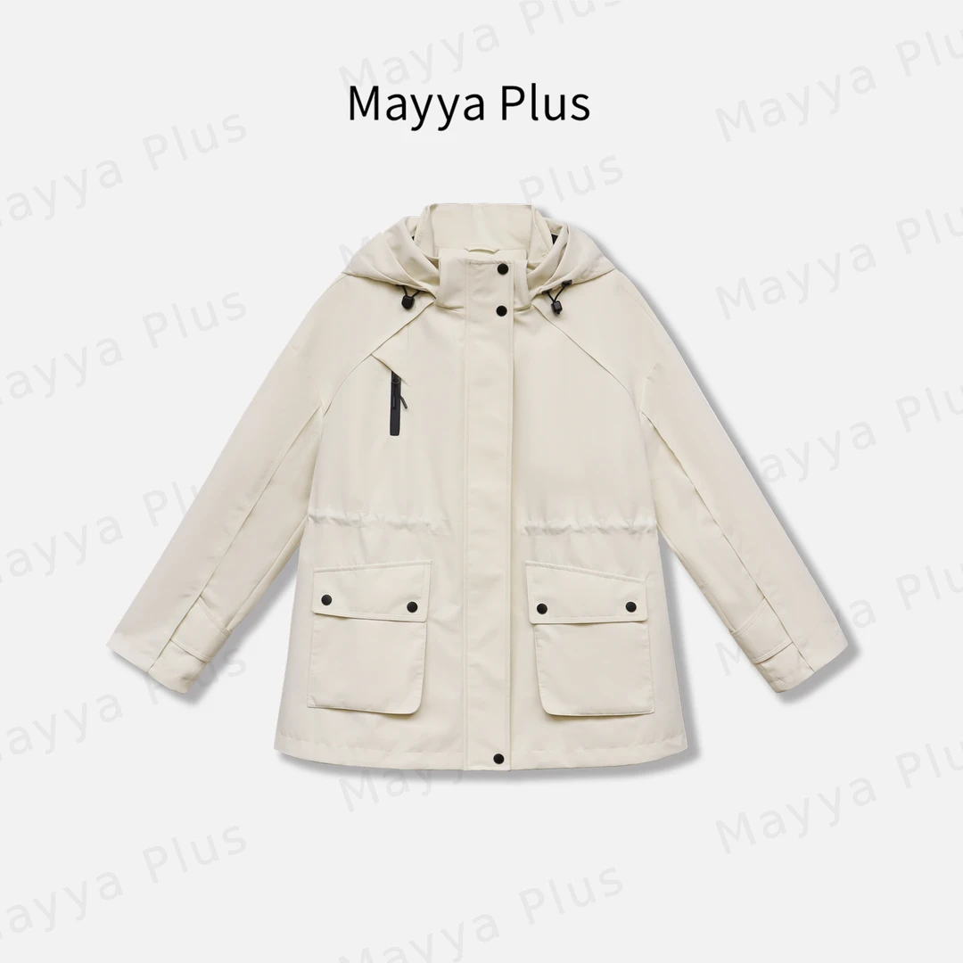 【光年】Mayya Plus麦芽定制轻奢气质显瘦百搭款风衣32518182