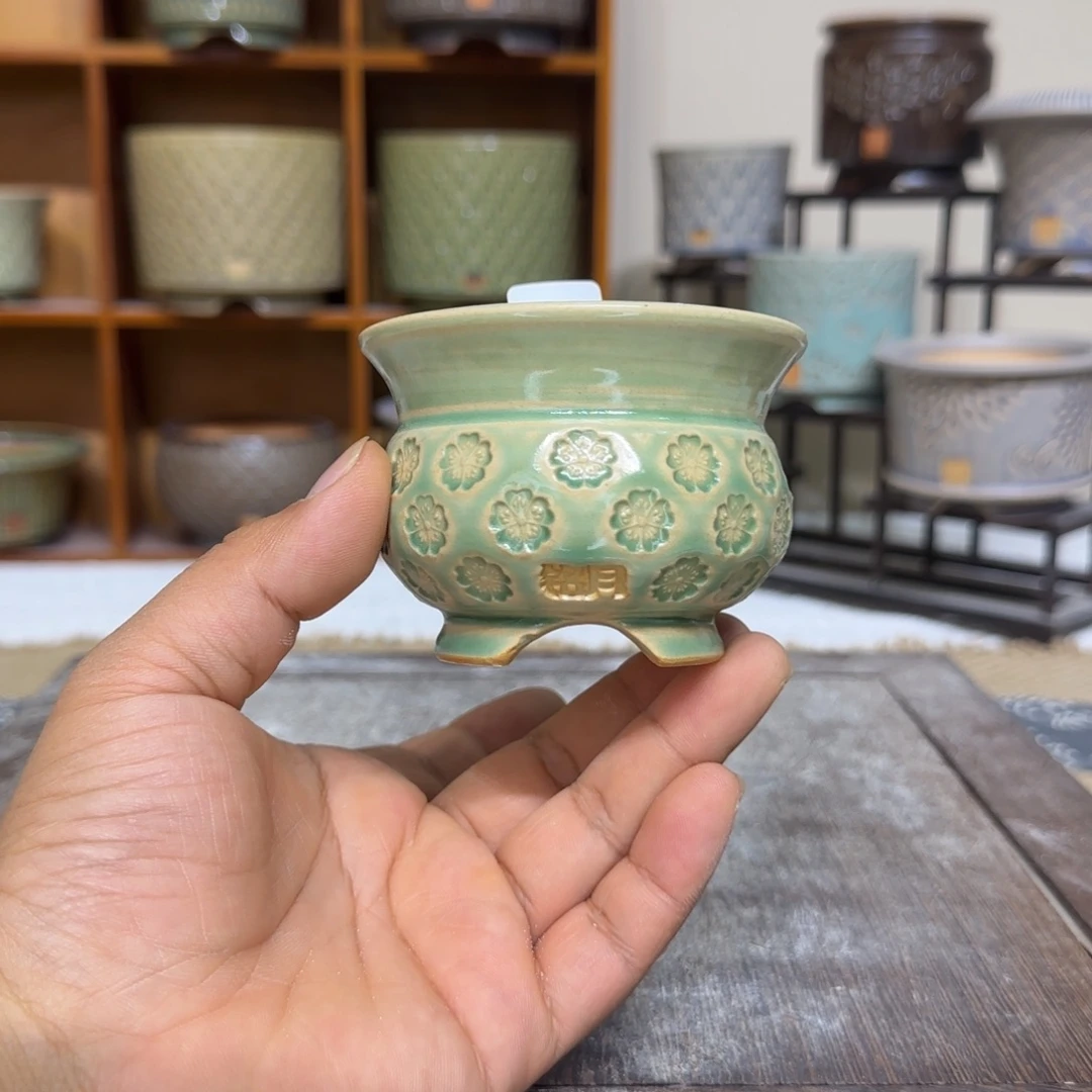 手工花盆 023 内口口径 6.5 cm