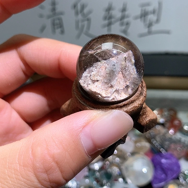 水晶珠宝半成品未镶嵌V***安