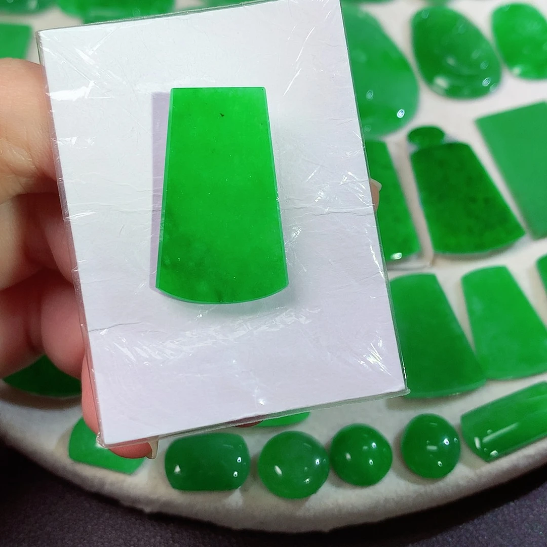 项链未镶嵌翡翠天然翡翠
