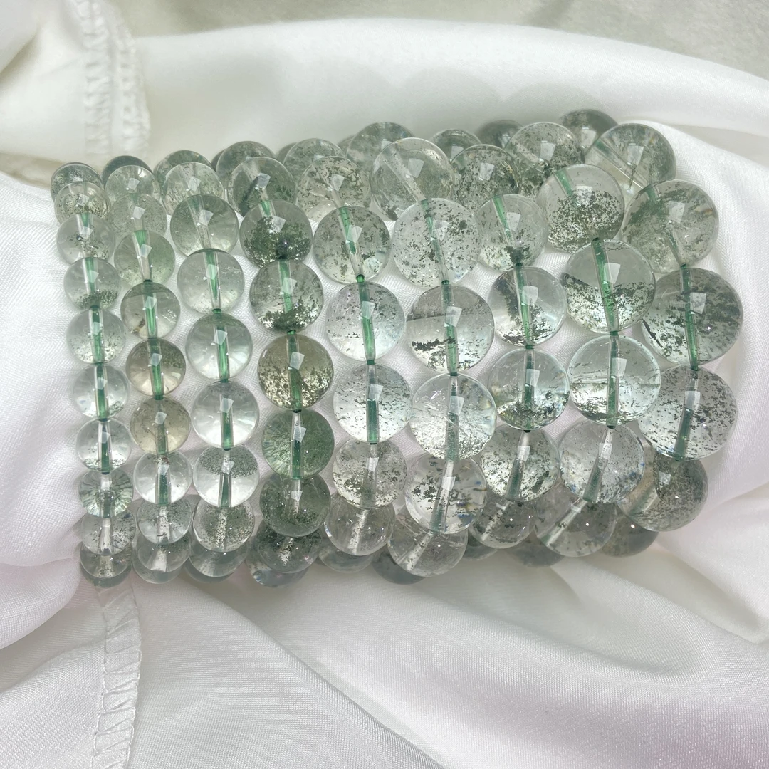 【星浩好物】绿幽灵手串 QT144H477【多样性发一件】7mm-15mm可选