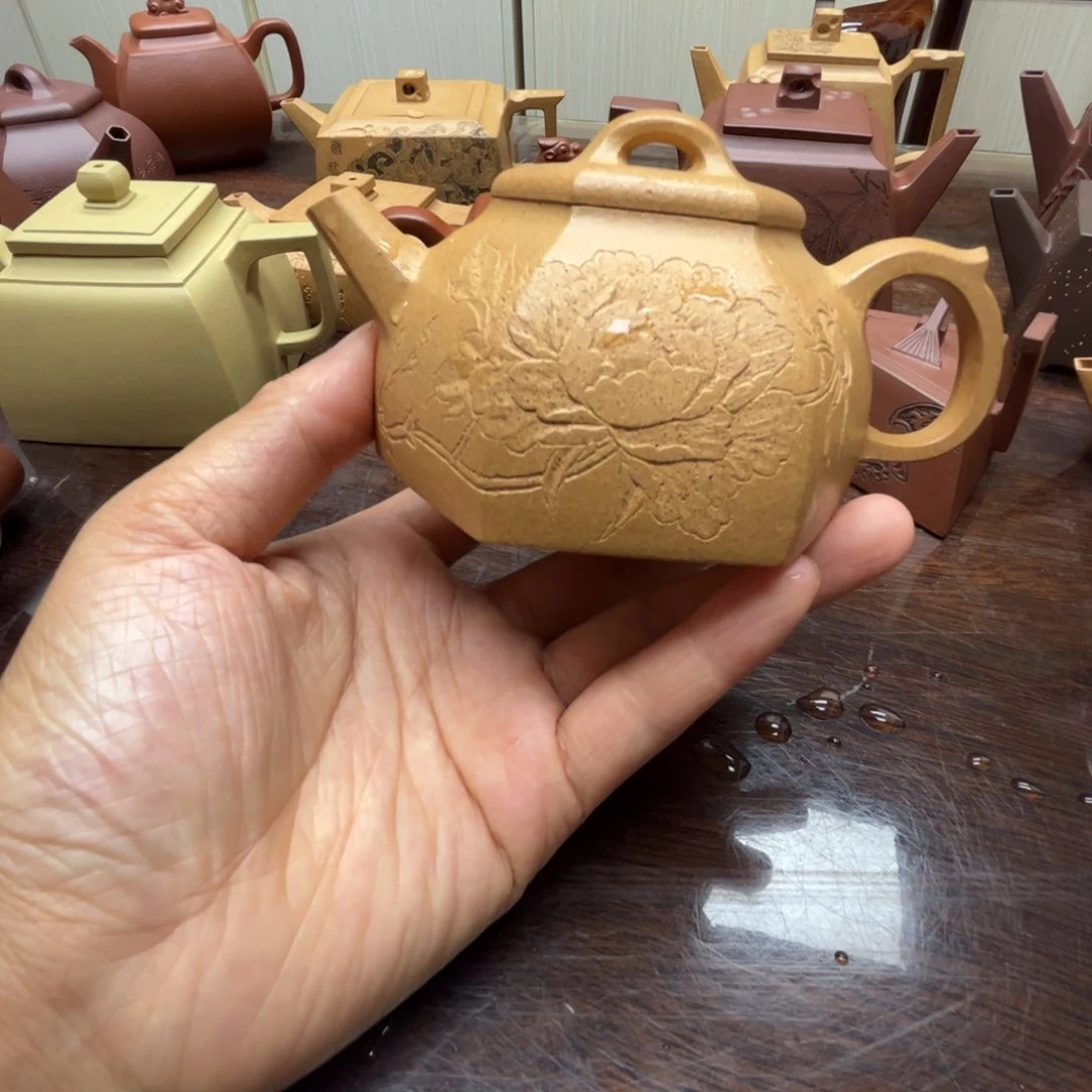 茶壶紫砂黄金段泥160c c