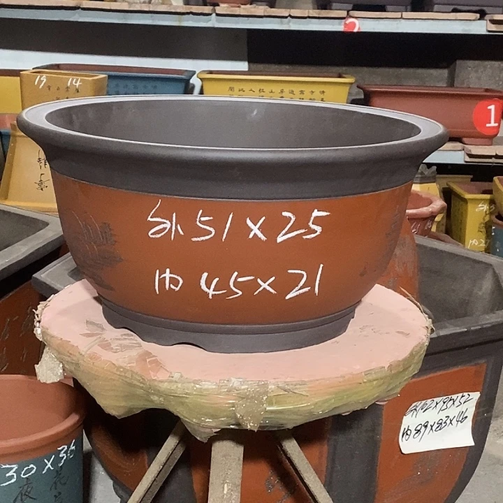 紫砂花盆花盆包邮