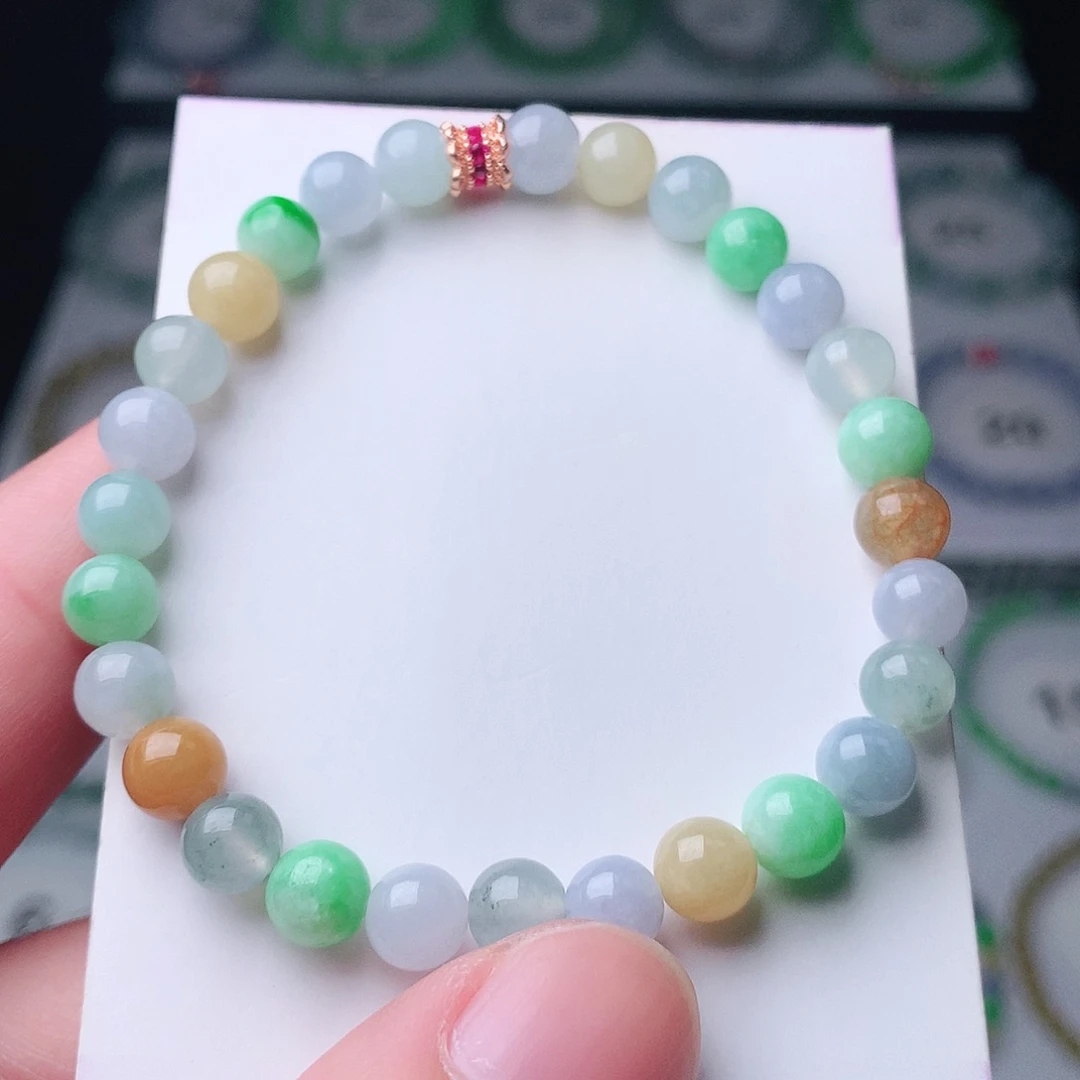 翡翠未镶嵌手链翡翠