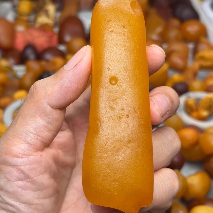 裸石琥珀未镶嵌天然蜜蜡吊坠