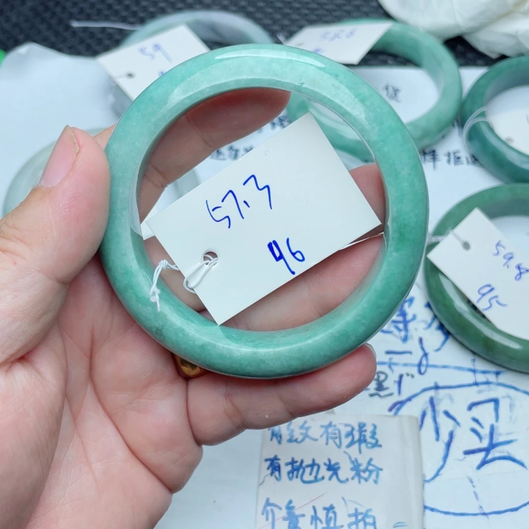 未镶嵌手镯翡翠翡翠手镯96