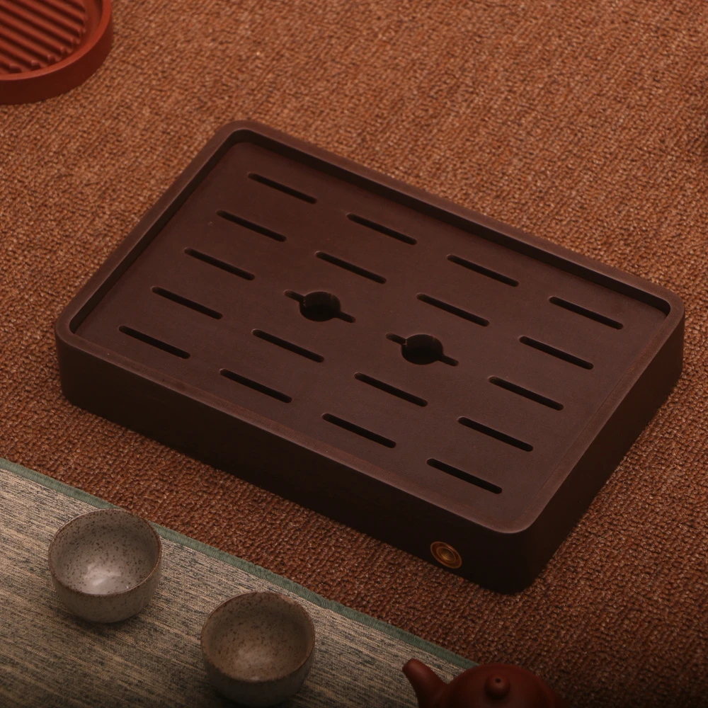 电木茶盘干泡便携家用办公室双层储水简约