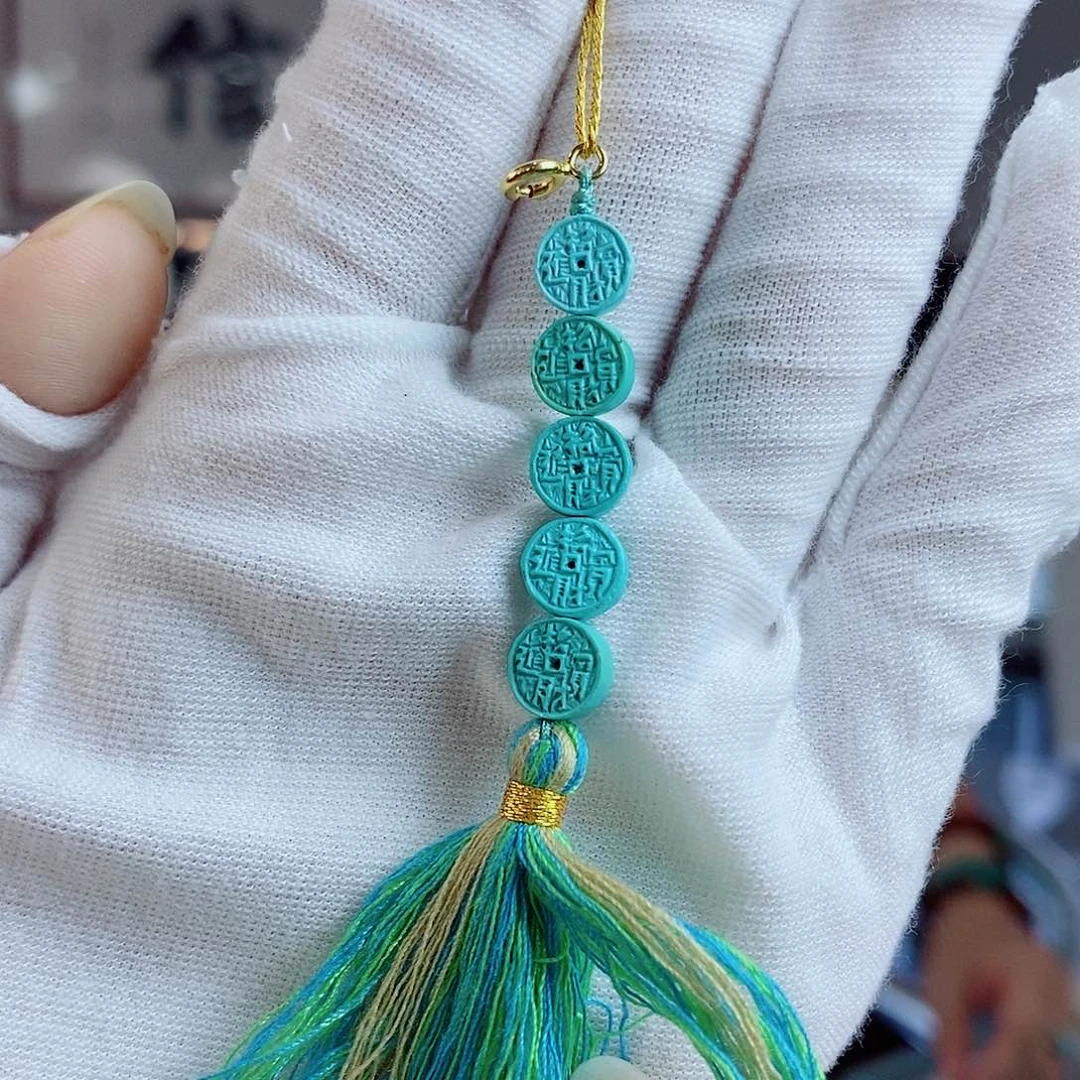 未镶嵌绿松石珠宝奇石