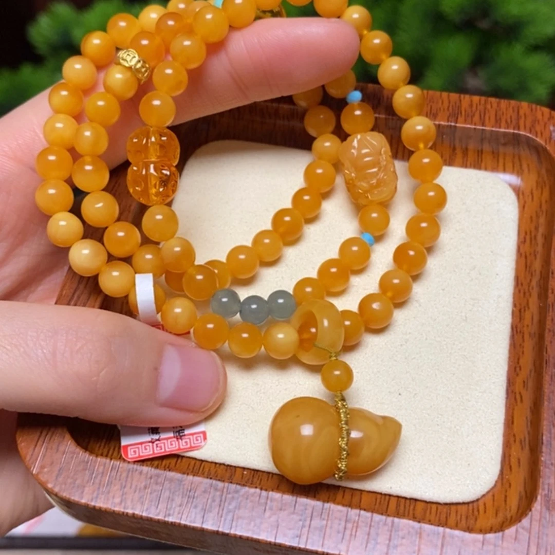 【闪购商品】手链蜜蜡未镶嵌手串