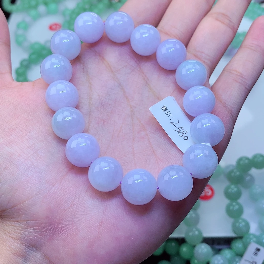 翡翠未镶嵌毛衣链卡13