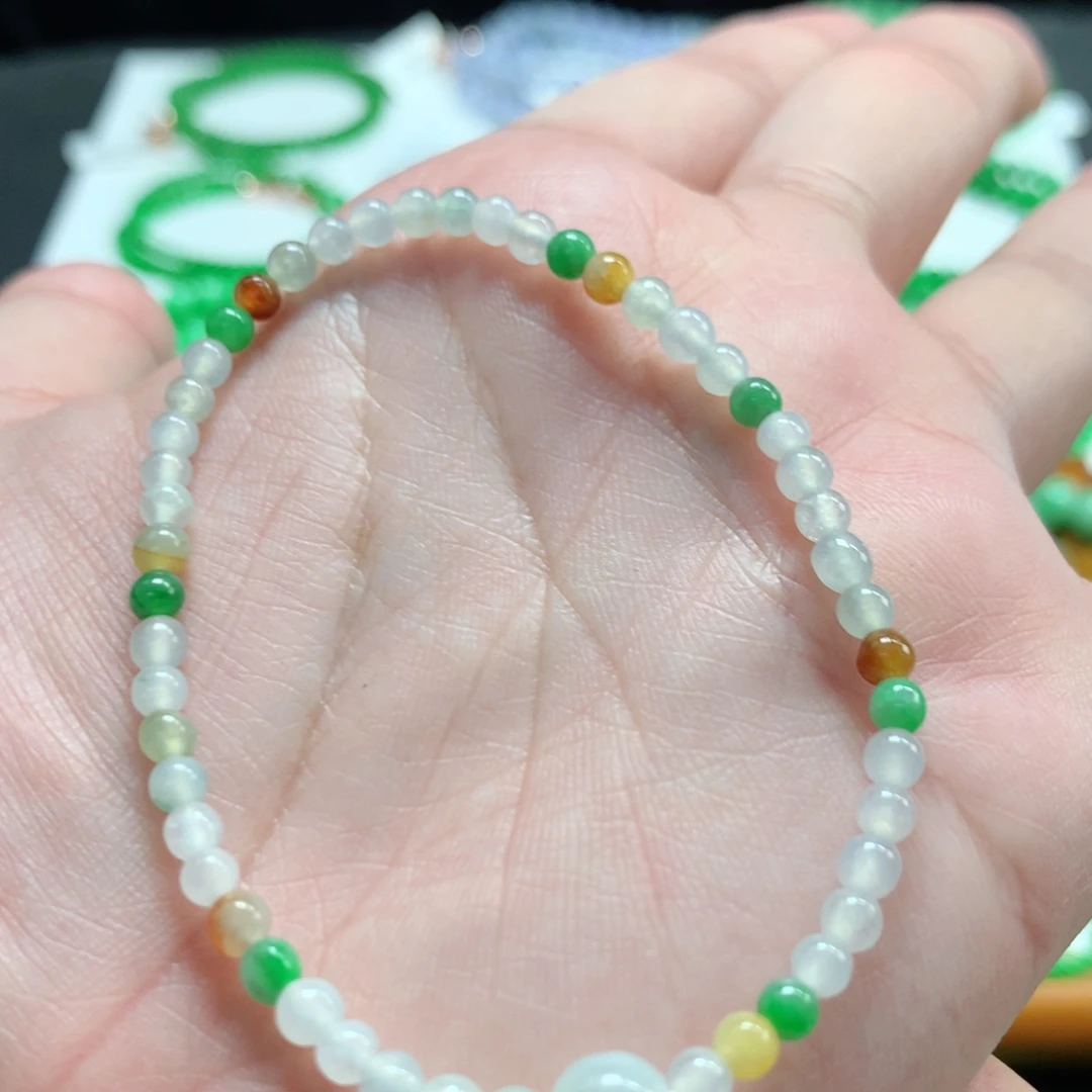 翡翠未镶嵌手链翡翠