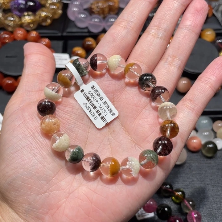 水晶手链未镶嵌丑***逛四季幽灵10mm