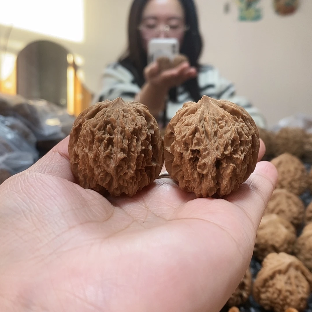 桃核吊坠137狮子头35