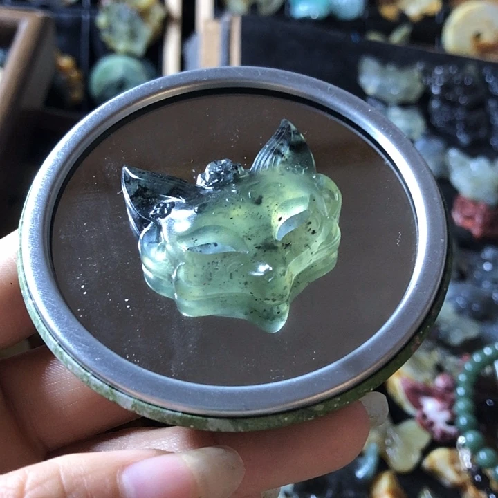 岫玉未镶嵌岫玉挂件
