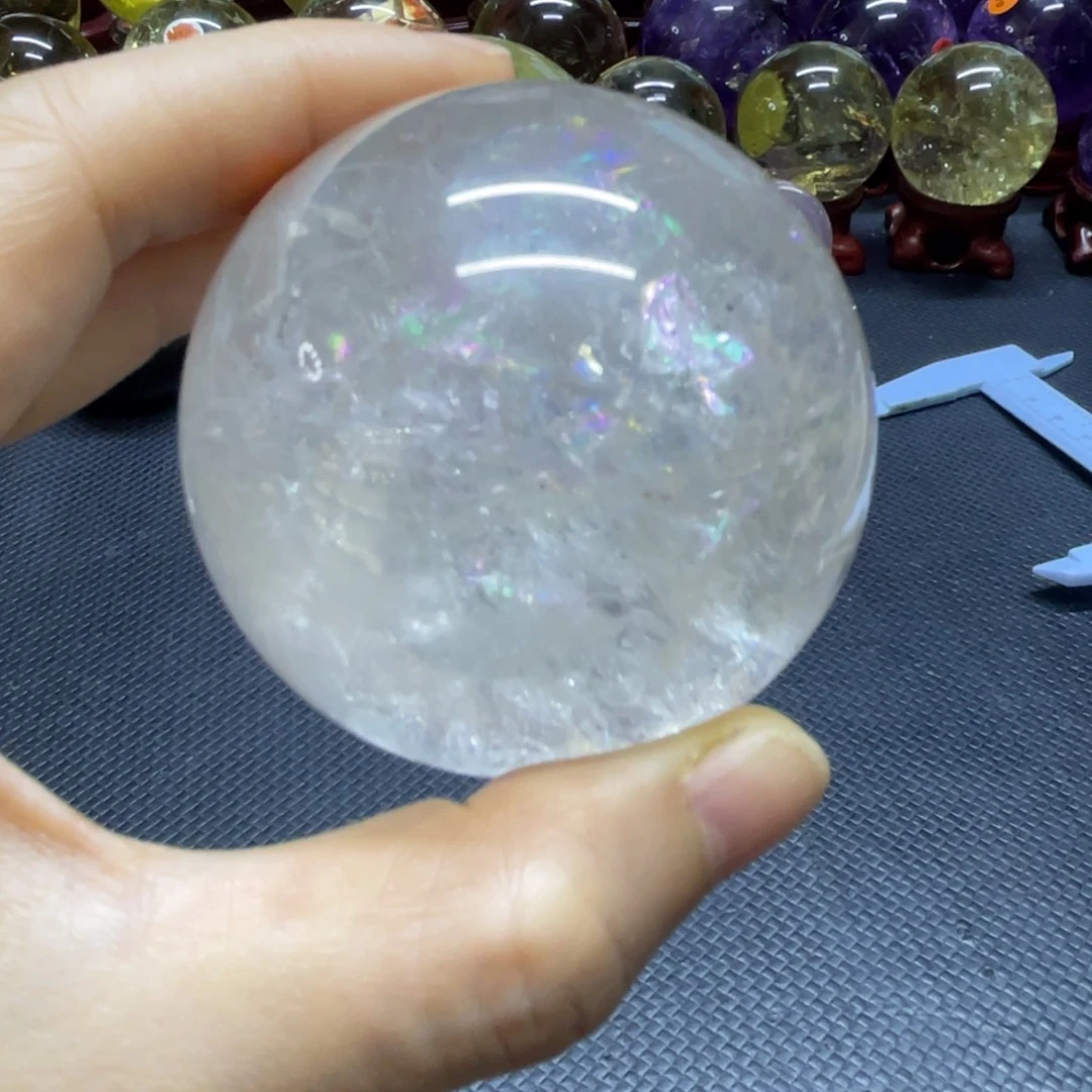 未镶嵌珠宝半成品水晶如意C2234