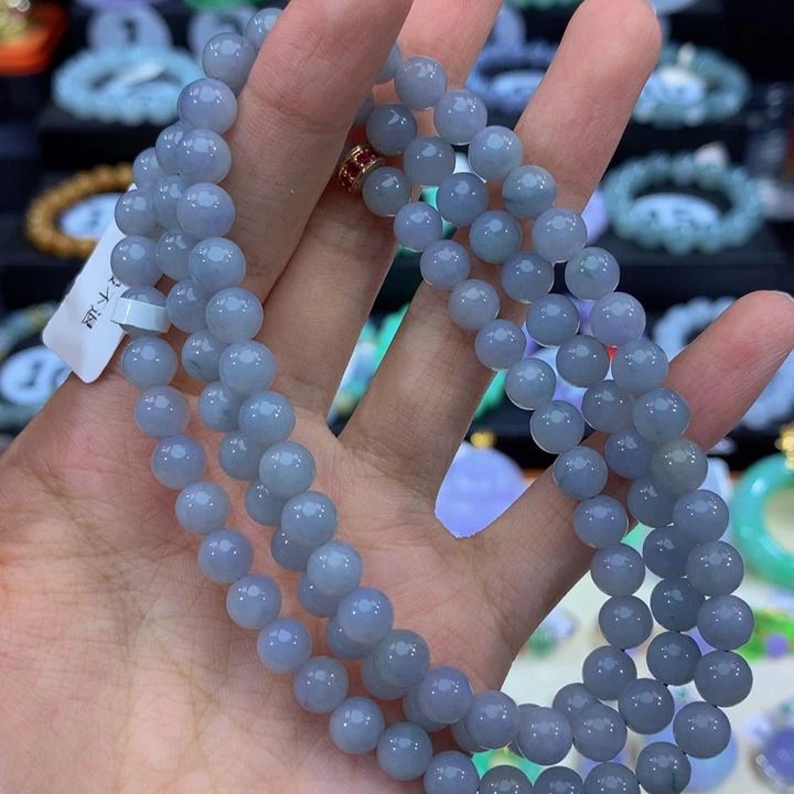 翡翠未镶嵌颈饰翡翠6