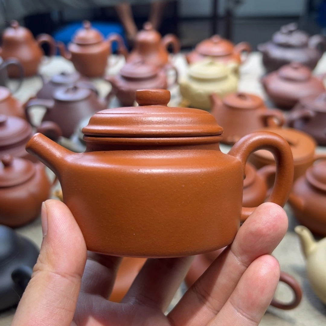 快***爵茶壶紫砂150毫升黄龙山朱泥德钟