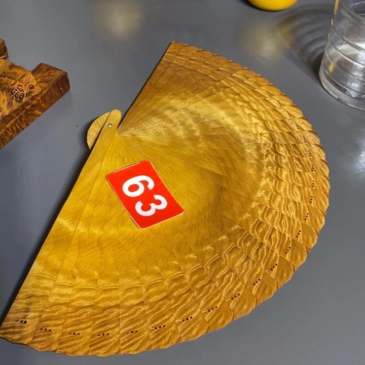 金丝楠金丝楠木扇子