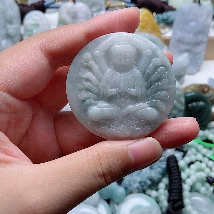 吊坠(不含链)未镶嵌翡翠1