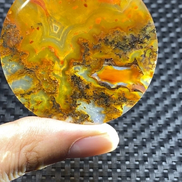 玛瑙/玉髓颈饰未镶嵌心**华