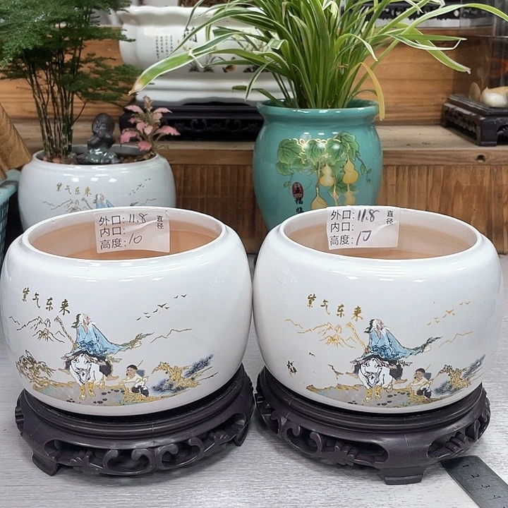 陶瓷精美花盆抢购浮力