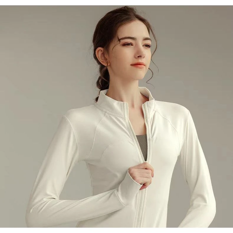 158运动长袖普拉提瑜伽服上衣修身健身外套