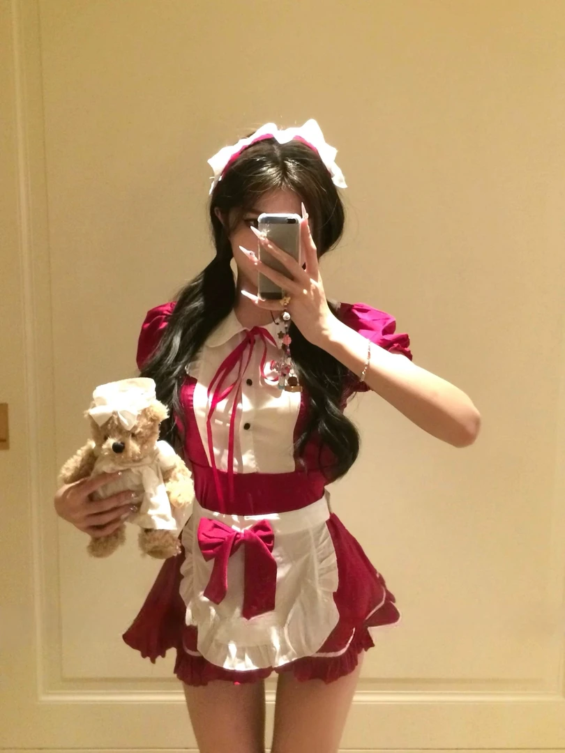 【梦魂不舍】爱丽丝！软萌少女甜美系修身氛围感连衣裙