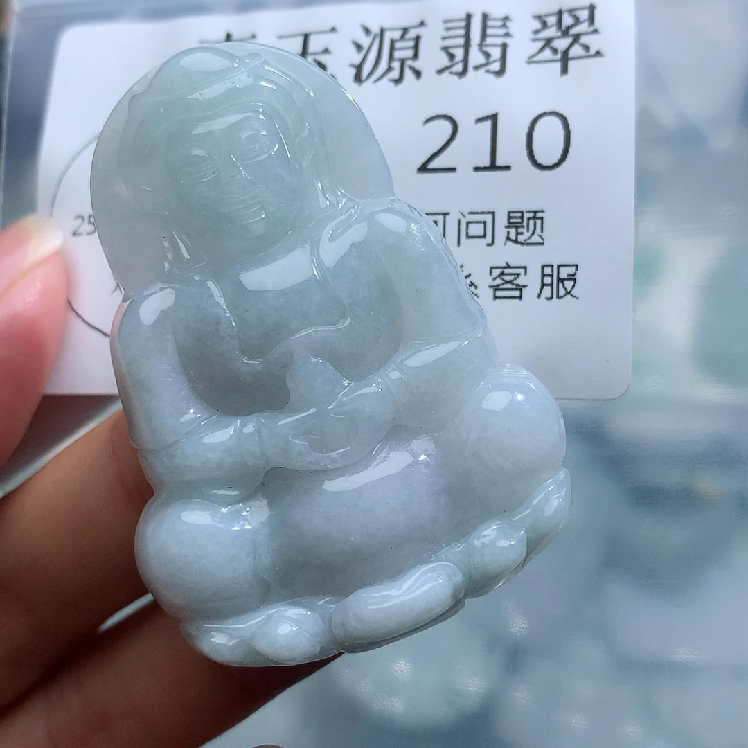 翡翠未镶嵌颈饰210