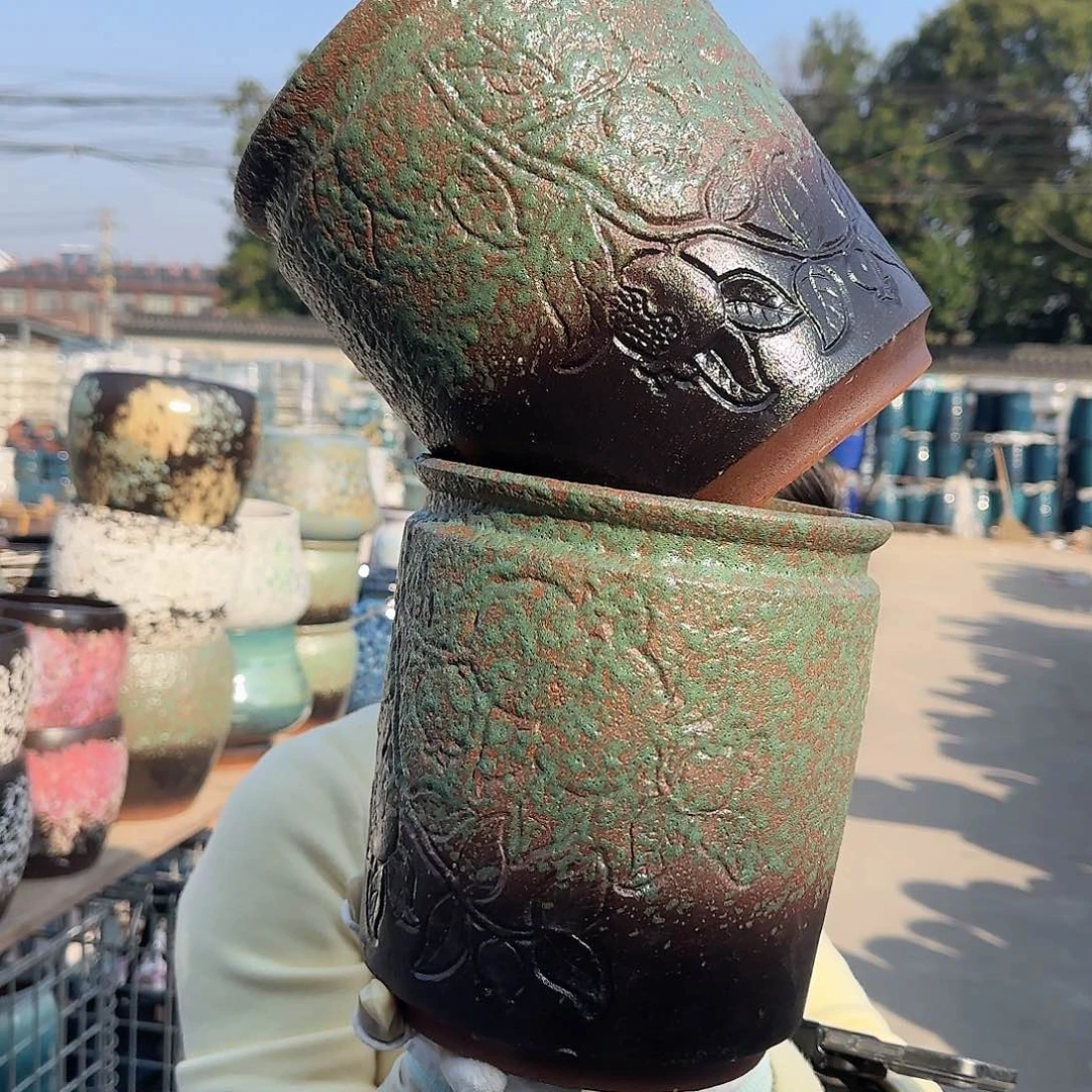 王嫂花盆直播1122-419高24口21