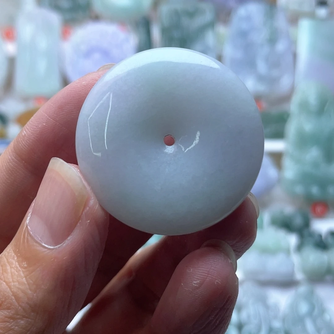 【闪购商品】颈饰未镶嵌翡翠平安扣