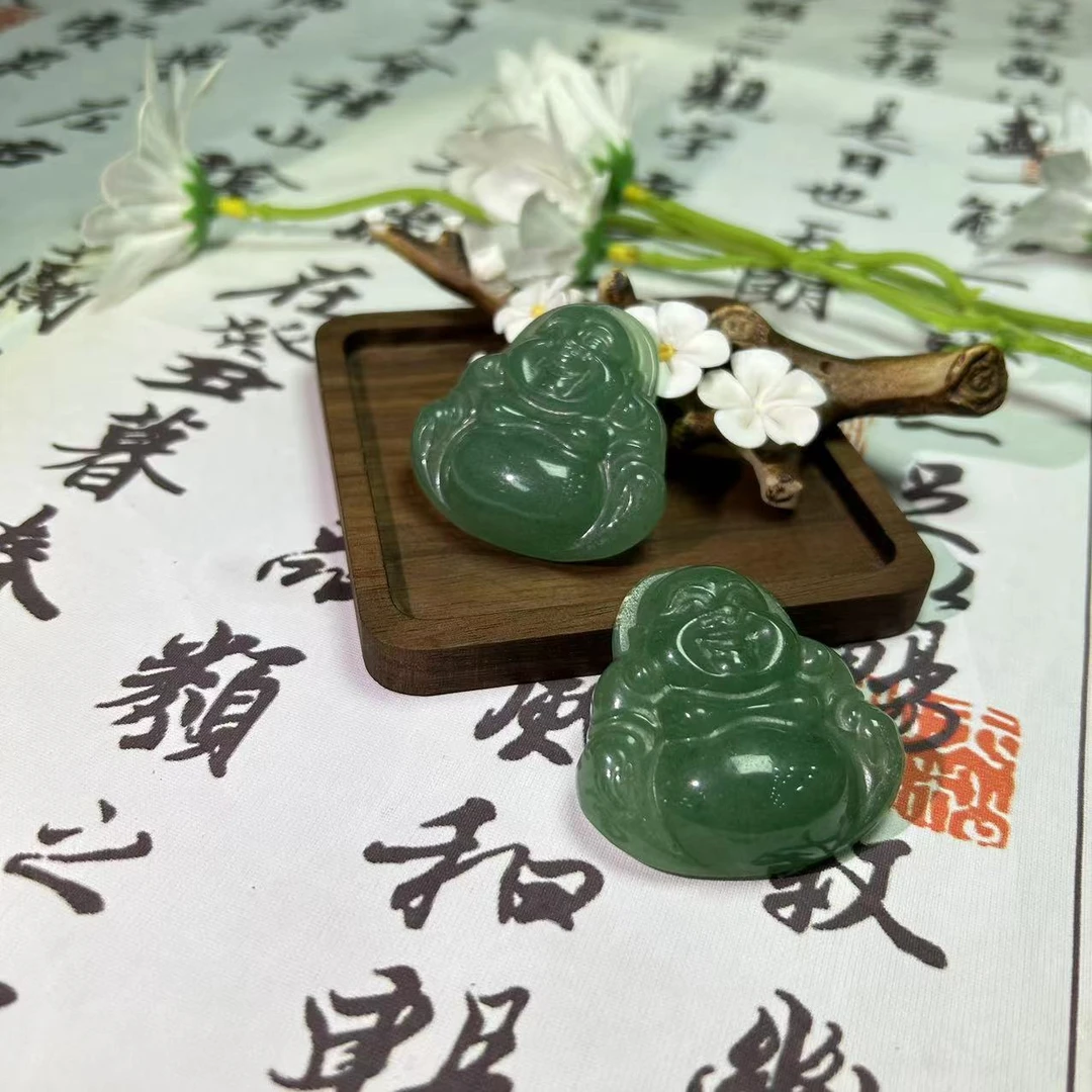 天然东陵翠大佛公吊坠拍一发一多样性发其一 1080159