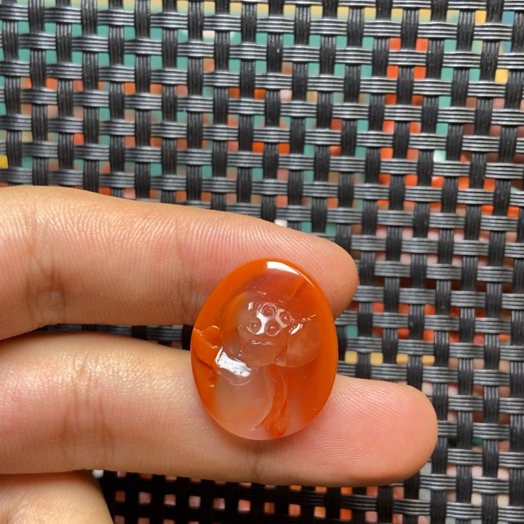 吊坠(不含链)未镶嵌南红玛瑙