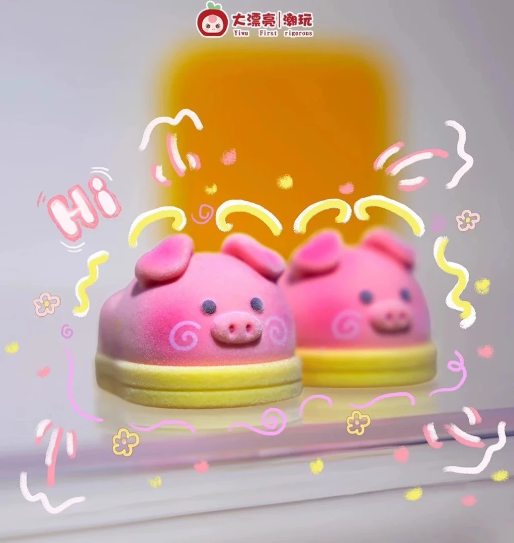 【进退两难】娃三岁400%鞋子系列-汤圆潮玩玩具摆件盲袋