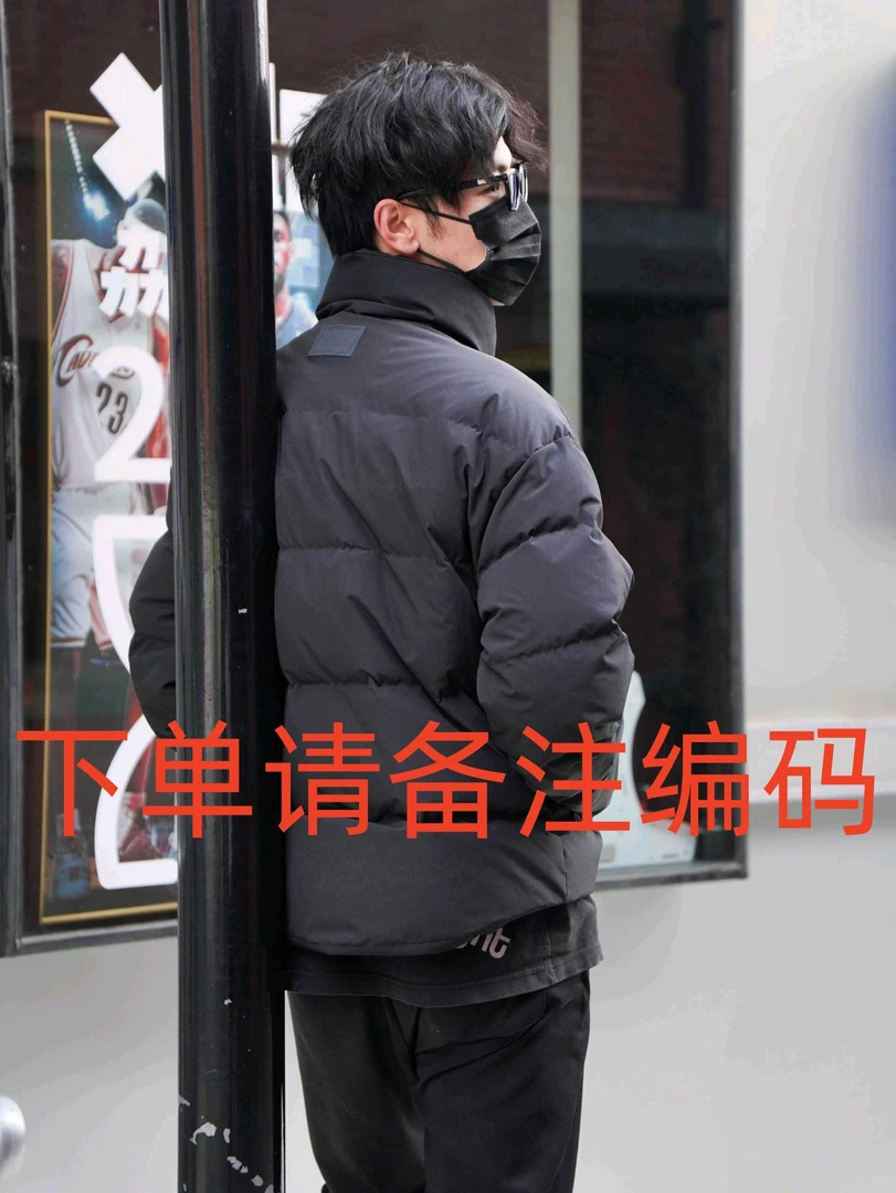 149r-199r拍我！男款连帽运动夹克休闲时尚防风秋冬潮流外套保暖