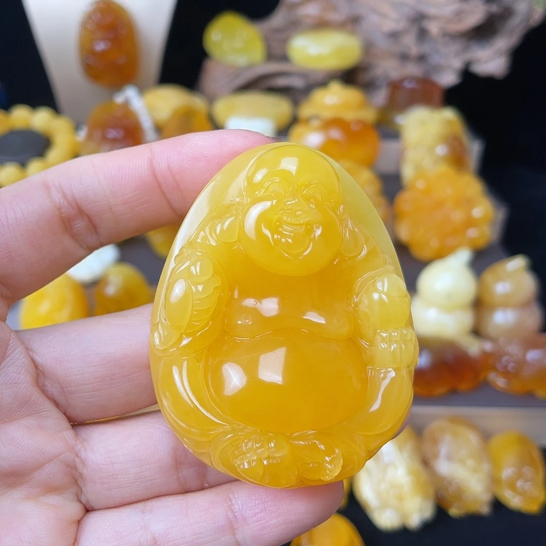 琥珀未镶嵌珠宝奇石