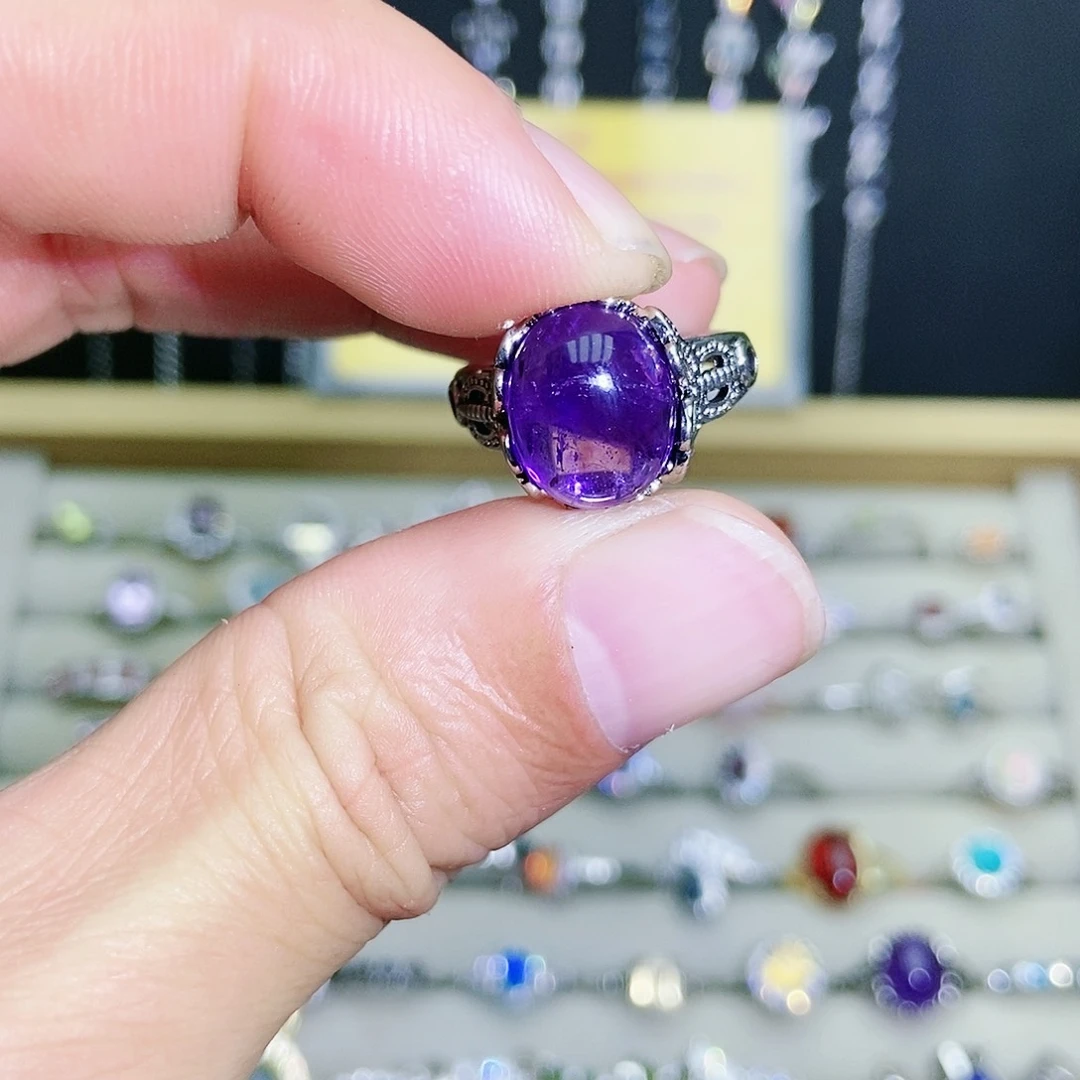 【闪购商品】未镶嵌戒指紫晶