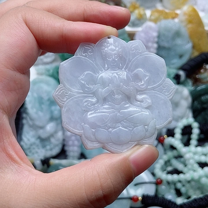 吊坠(不含链)未镶嵌翡翠1