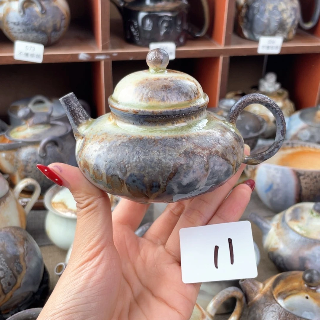 11微瑕中白容天壶一起喝茶