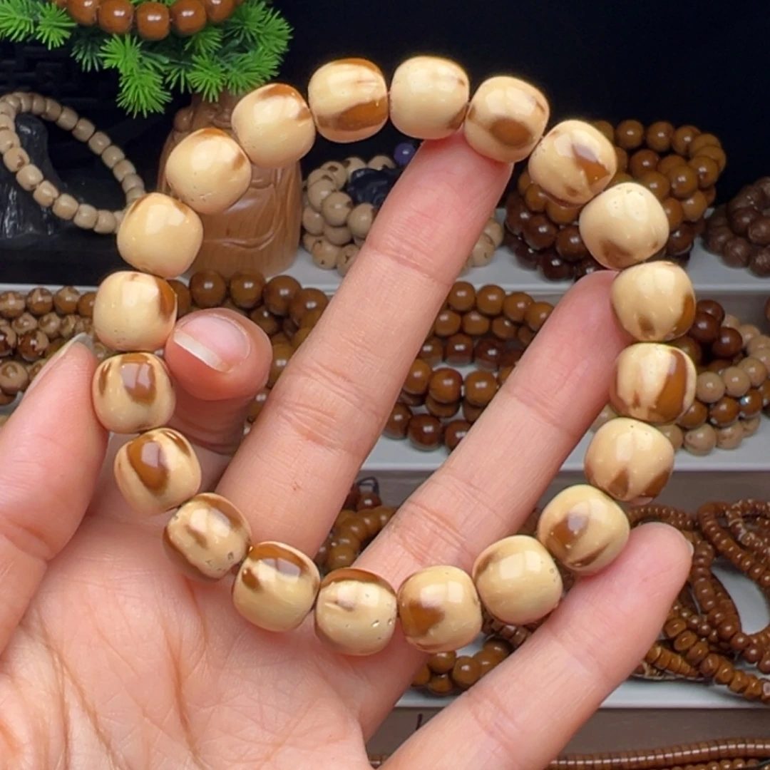 流***摊紫金鼠手串卡11.2半实心花皮老型 福利款