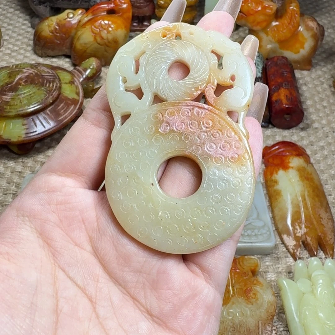 吊坠白玉菩提挂件