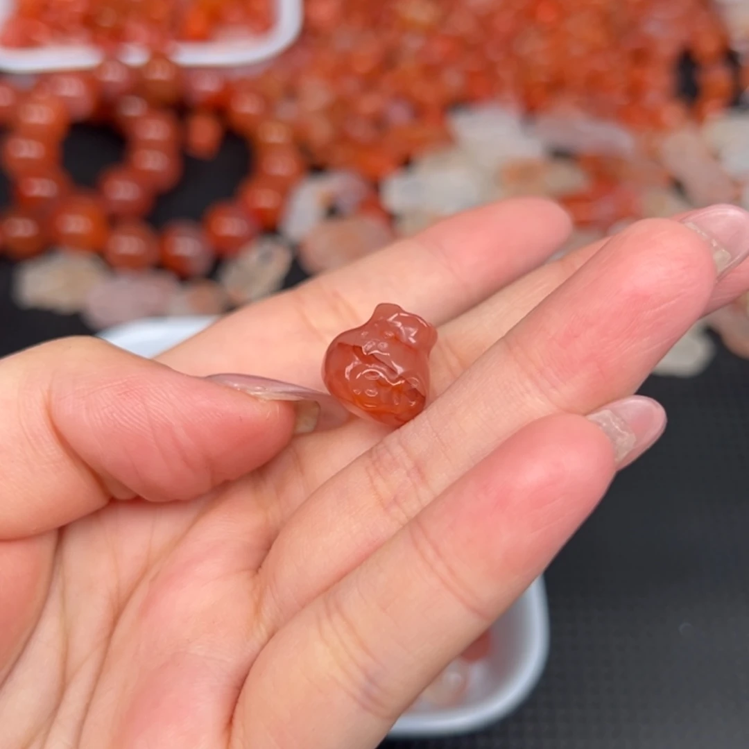 南红玛瑙未镶嵌吊坠(不含链)