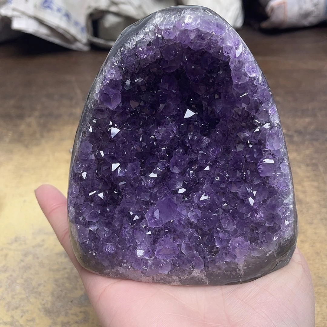 大型摆件（非配饰）紫晶未镶嵌