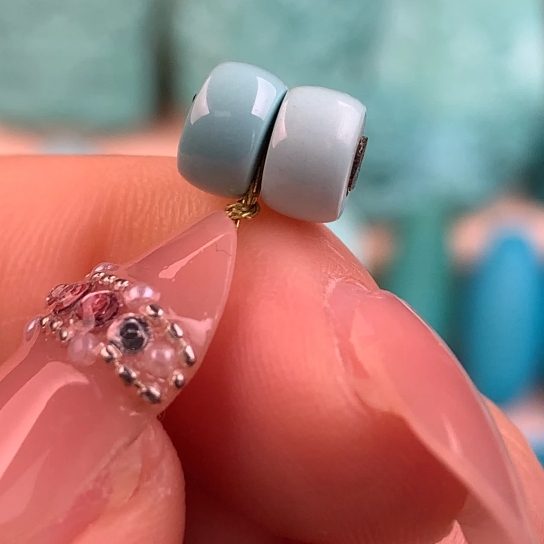 绿松石未镶嵌直切6.5