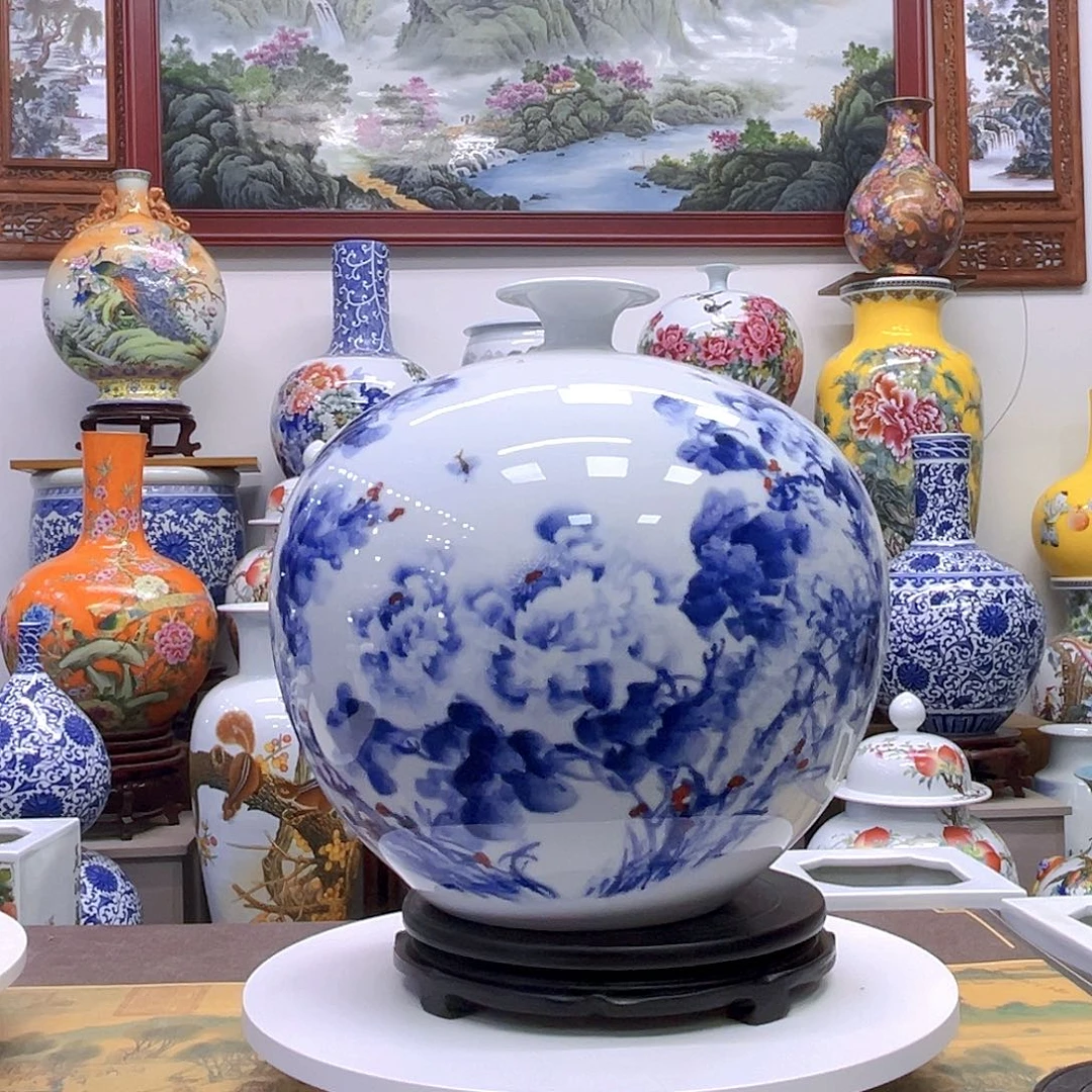 蓝***城瓷片确保手工制作