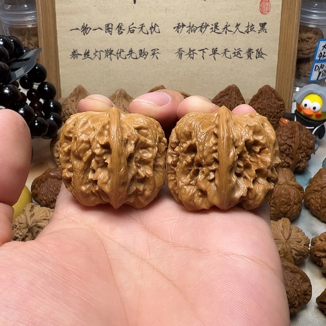 80号文玩核桃39尺平谷方块