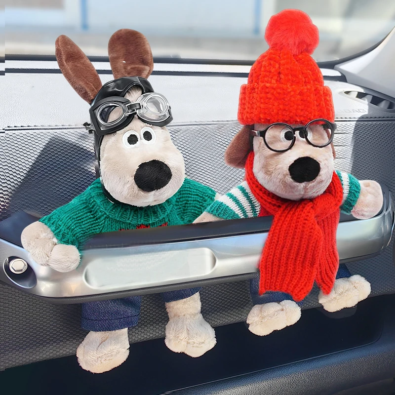 掌门狗车载摆件公仔坦克300哈佛哈弗大狗副驾驶拉手玩车内饰品jjb