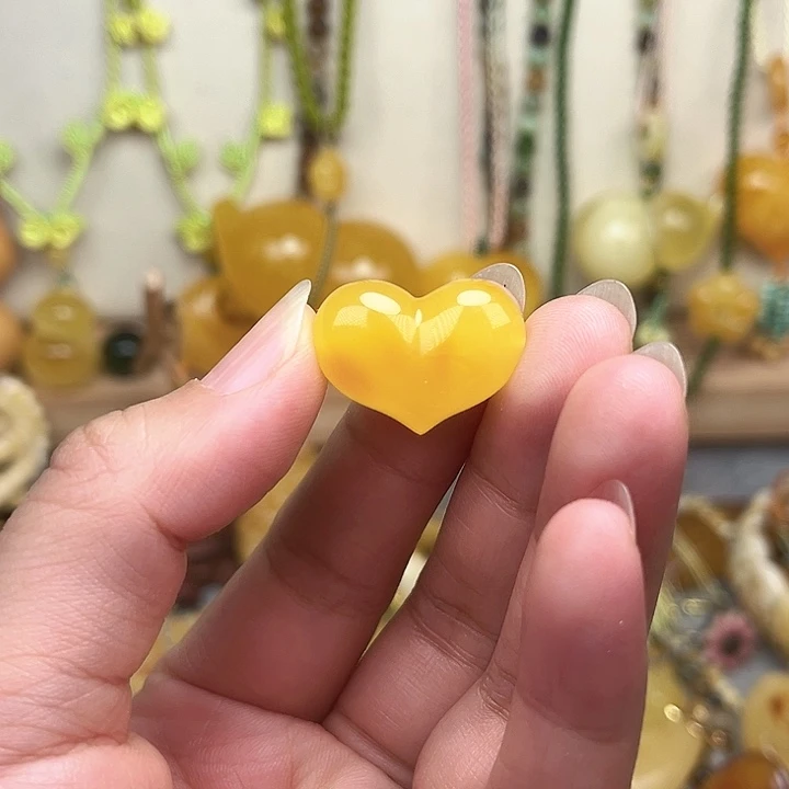 蜜蜡颈饰未镶嵌蜜蜡